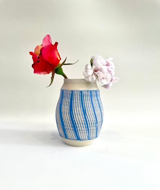 Velvet Indigo Bud Vase