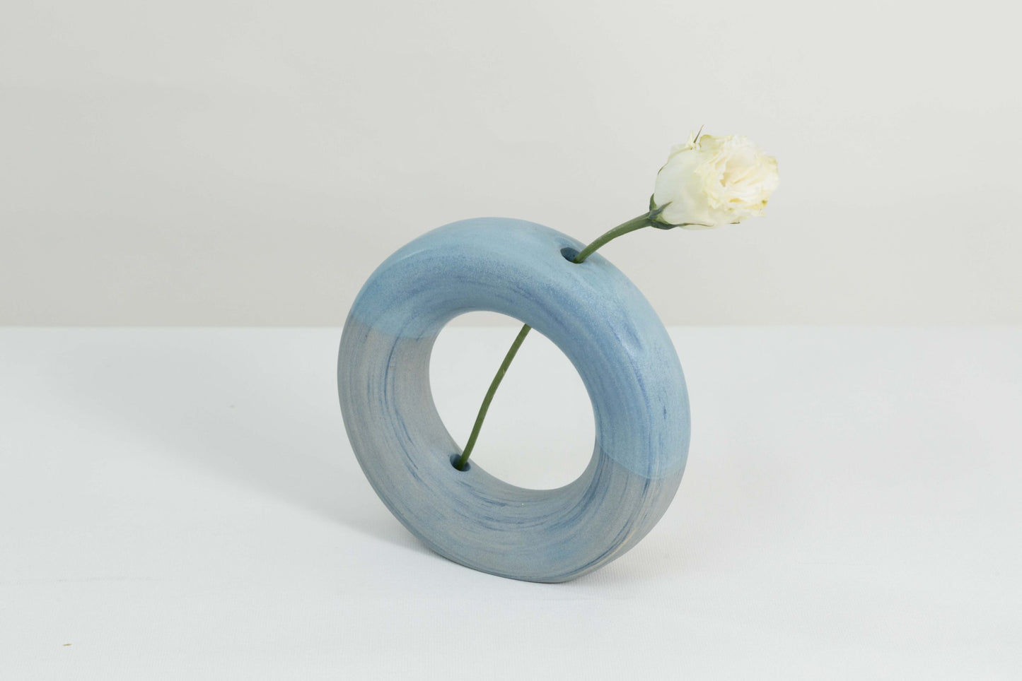 Marbled Donut Vase 2