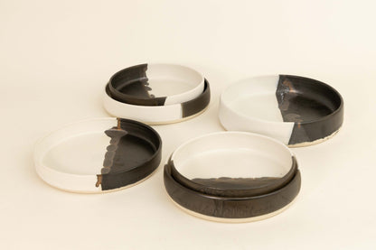 Black & White Sidewall Platter