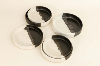 Black & White Sidewall Platter