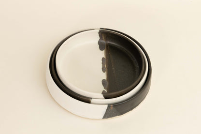 Black & White Sidewall Platter