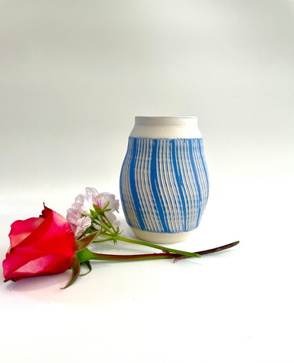 Velvet Indigo Bud Vase