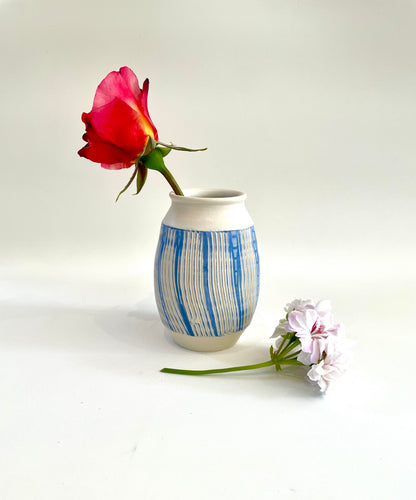 Velvet Indigo Bud Vase