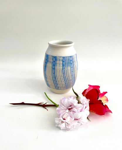 Velvet Indigo Bud Vase