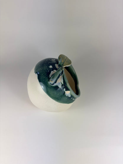 Ceramic Apple Bowl/ Pincher/ Honey Bowl