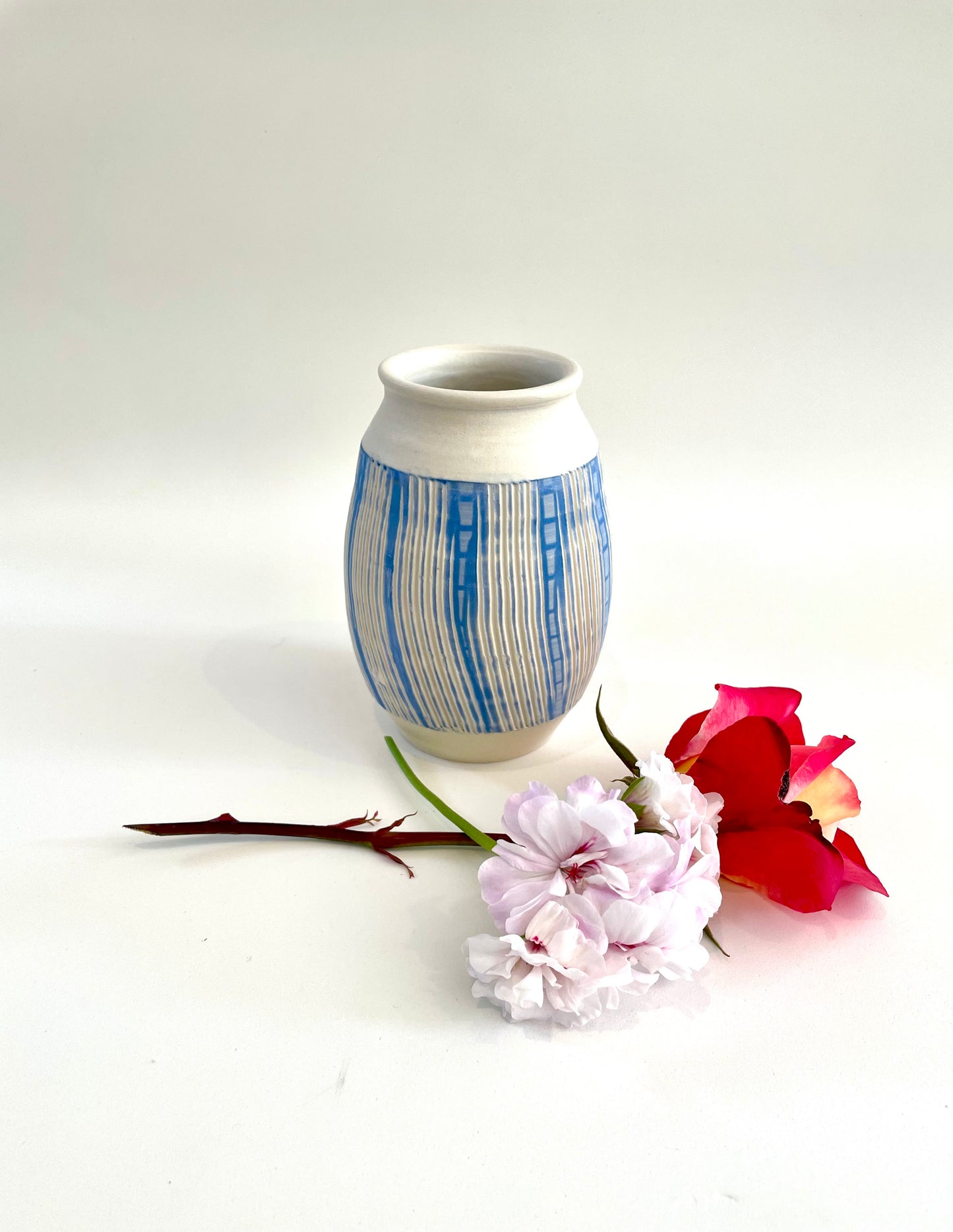 Velvet Indigo Bud Vase