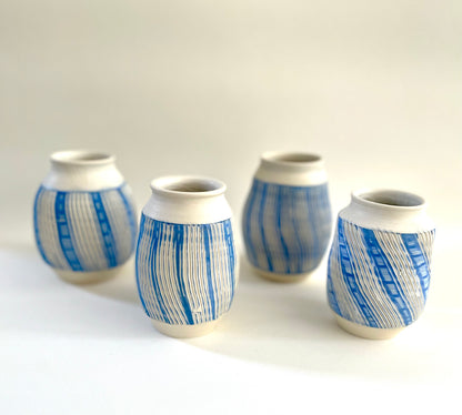 Velvet Indigo Bud Vase