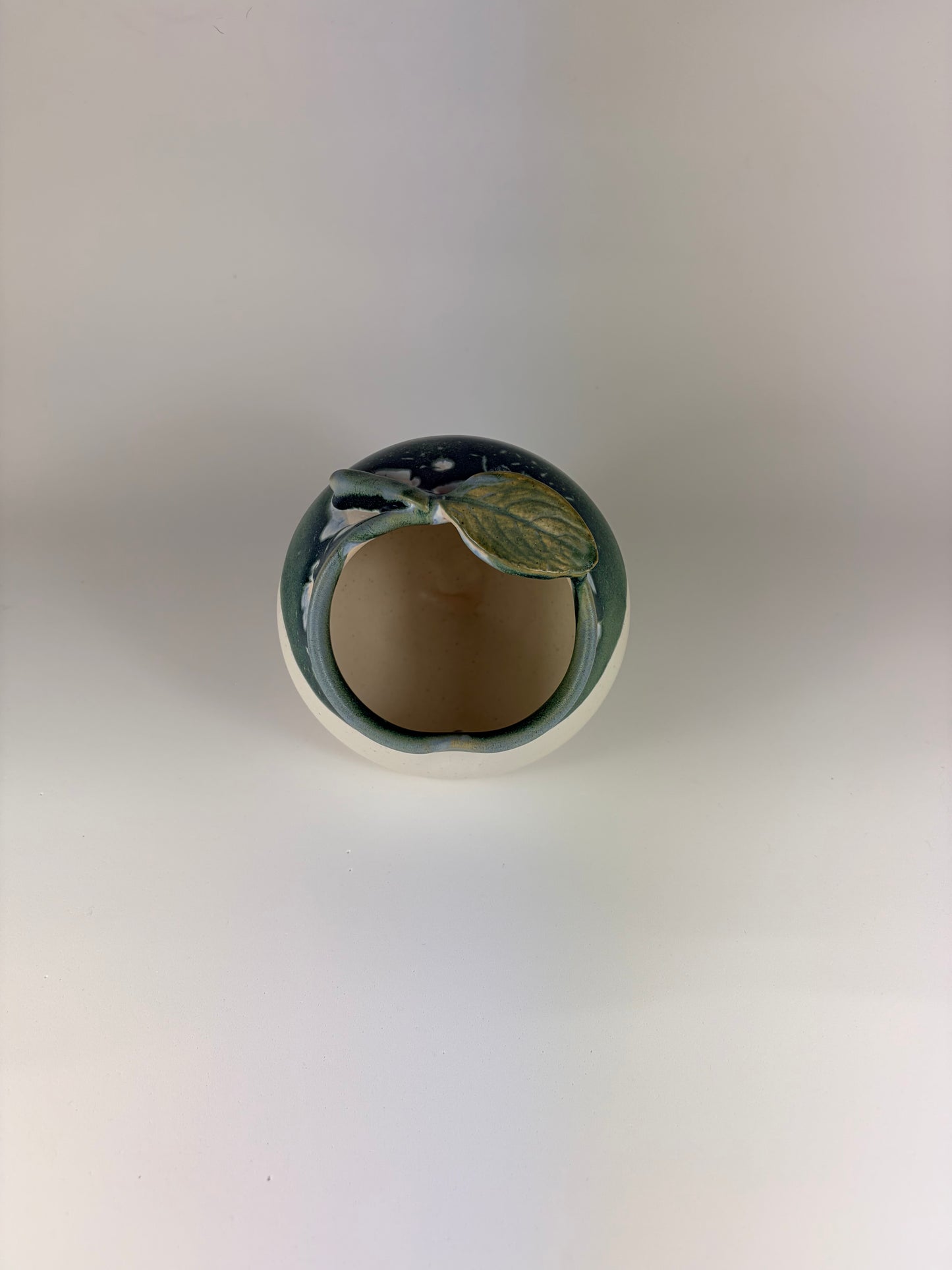 Ceramic Apple Bowl/ Pincher/ Honey Bowl