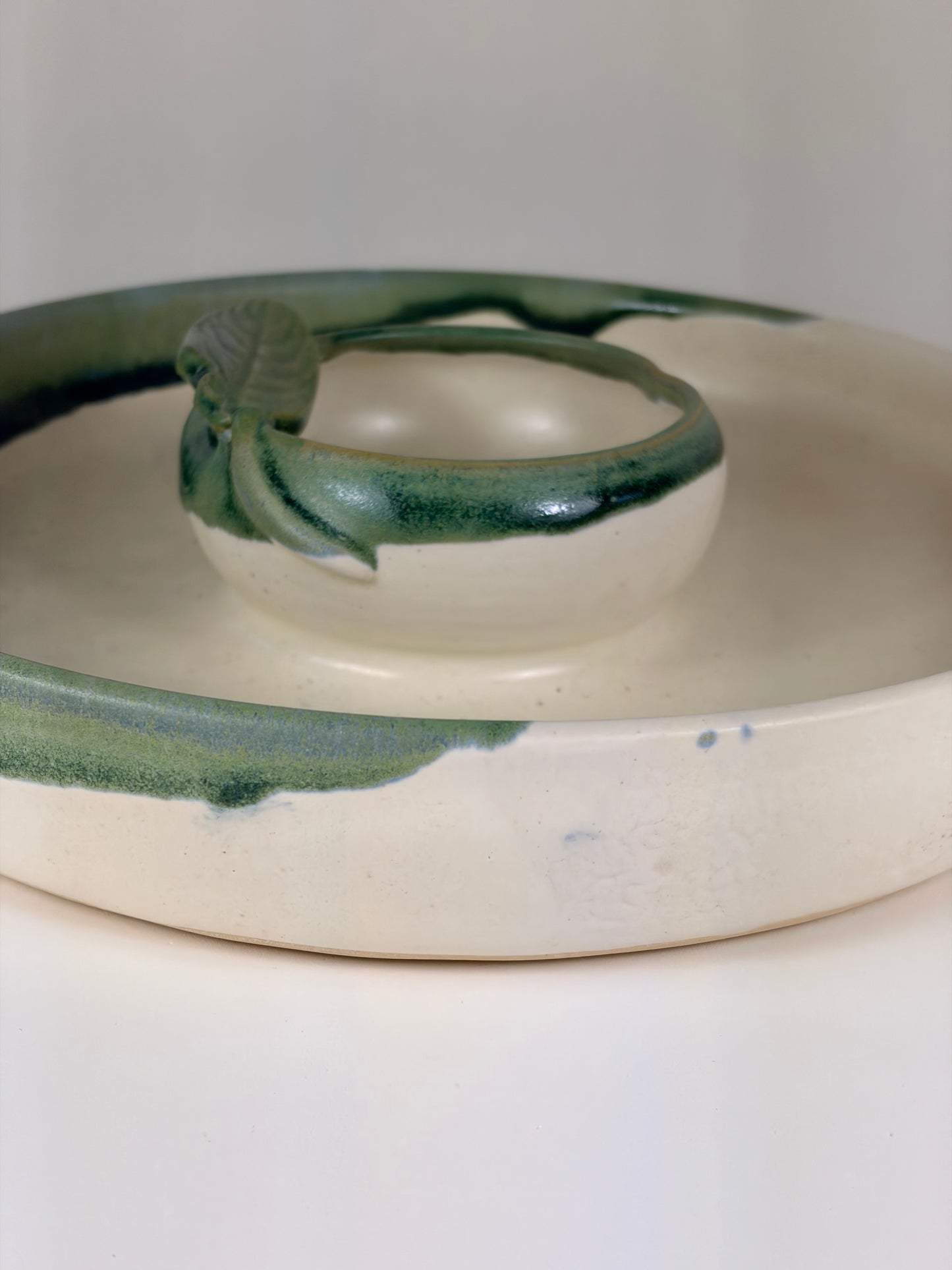 Apples & Honey Ceramic Rosh Hashana Platter