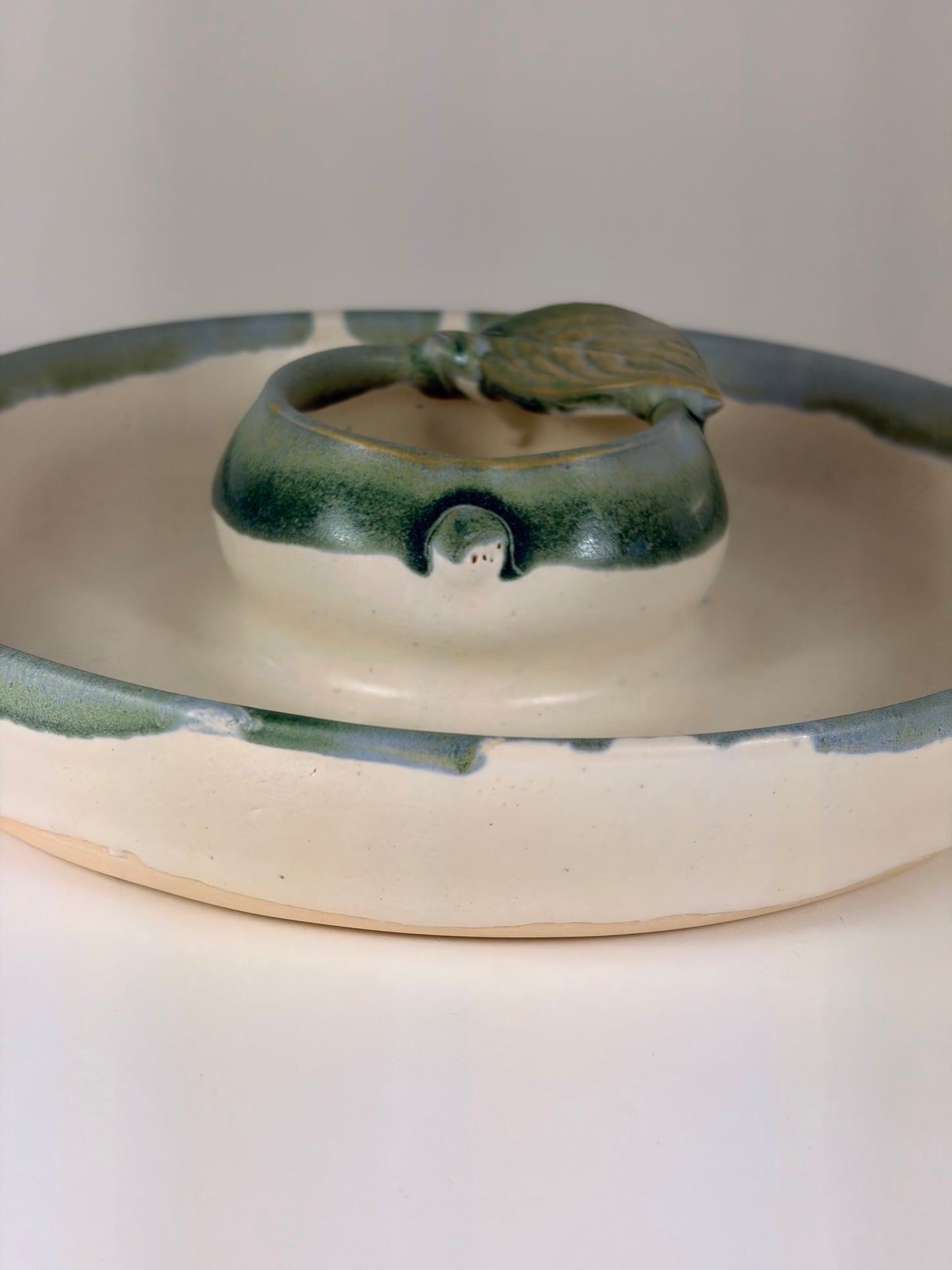 Apples & Honey Ceramic Rosh Hashana Platter