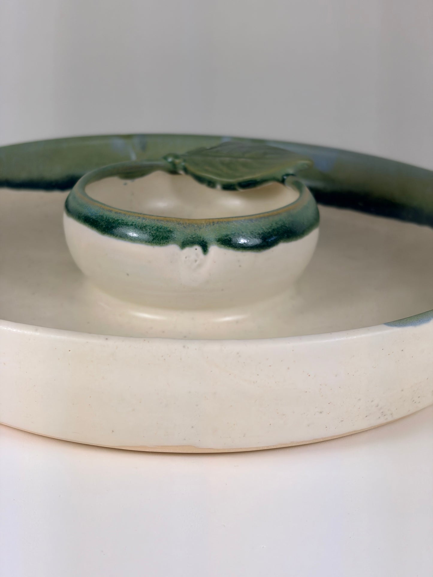 Apples & Honey Ceramic Rosh Hashana Platter