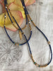 Lapis Lazuli & Malachite stacking necklace