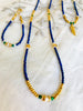 Lapis Lazuli & Malachite stacking necklace